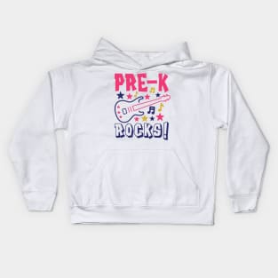 Pre-K Rocks Back to School Kids Kids Hoodie